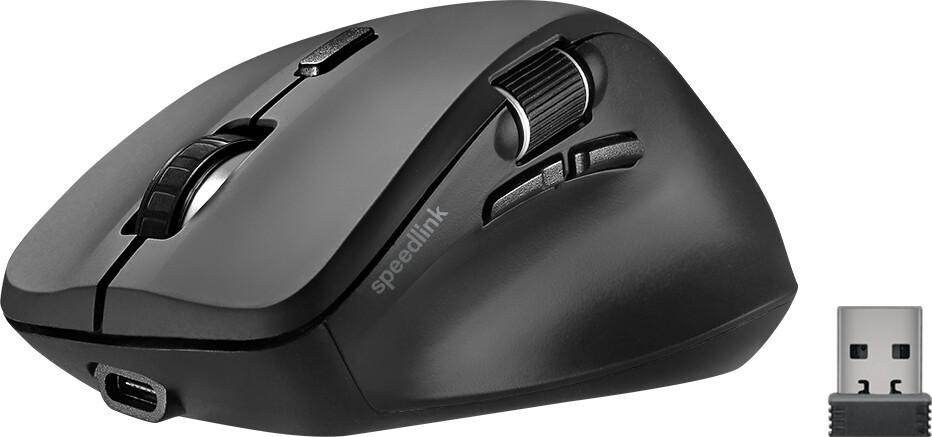 Speedlink - Libera Rechargeable Wireless Mouse With Blueetooth - Black