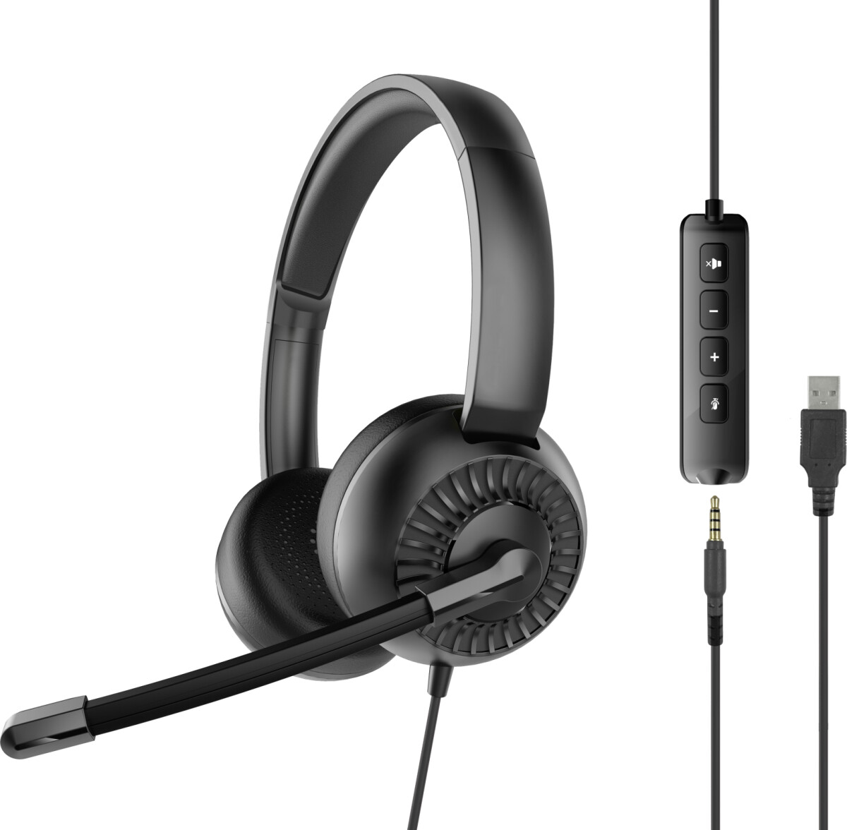 Speedlink Metis - Usb Stereo Headset - Sort