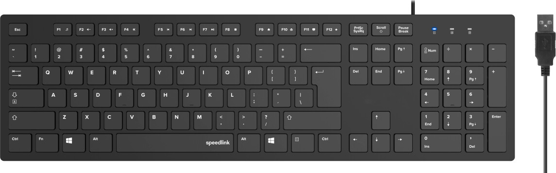 Speedlink - Niala Keyboard Black - Us Layout