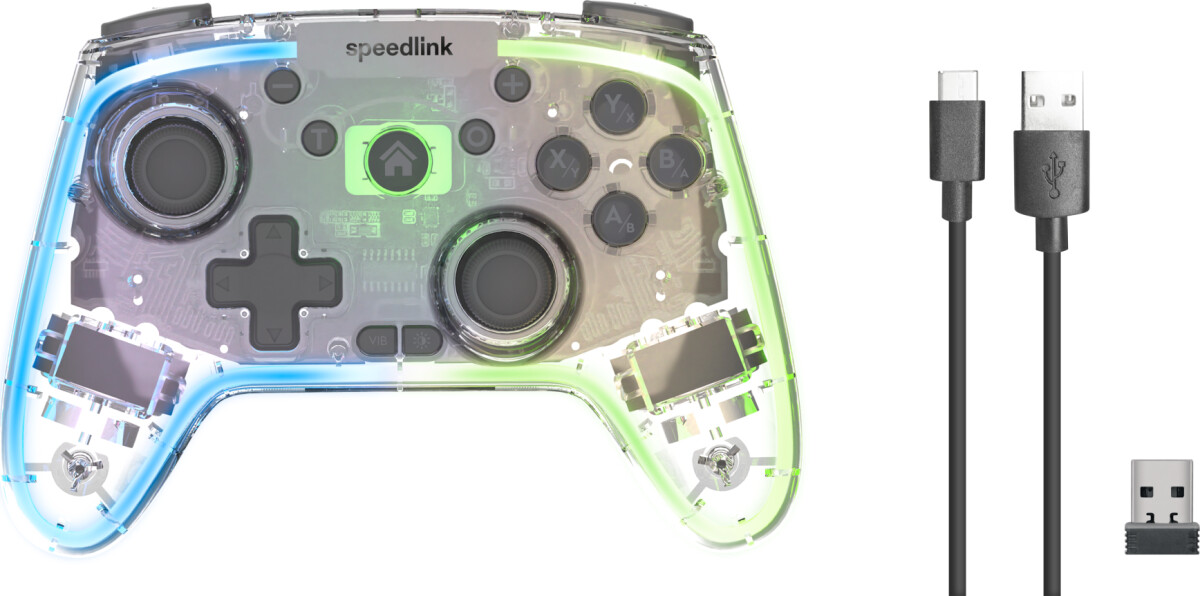 Speedlink - Rait Nx Rgb Gamepad - Wirelesswired - For Pcandroidswitch