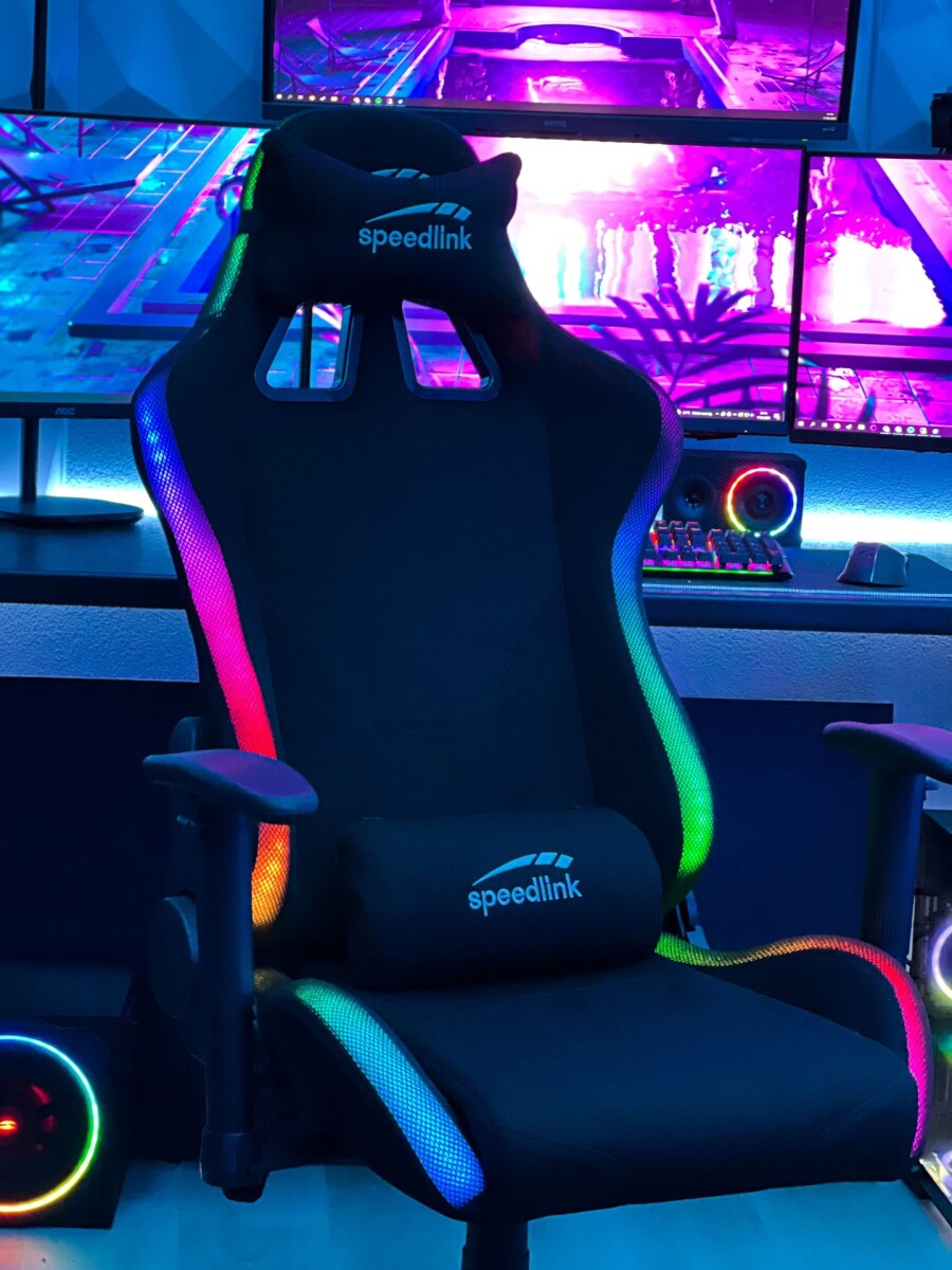 Speedlink - Regys Rgb Gaming Chair Black Fabric
