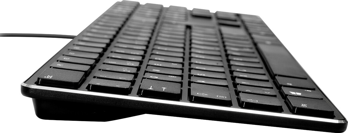 Speedlink - Riva Slim Metal Scissor Keyboard Black - Nordic Layout