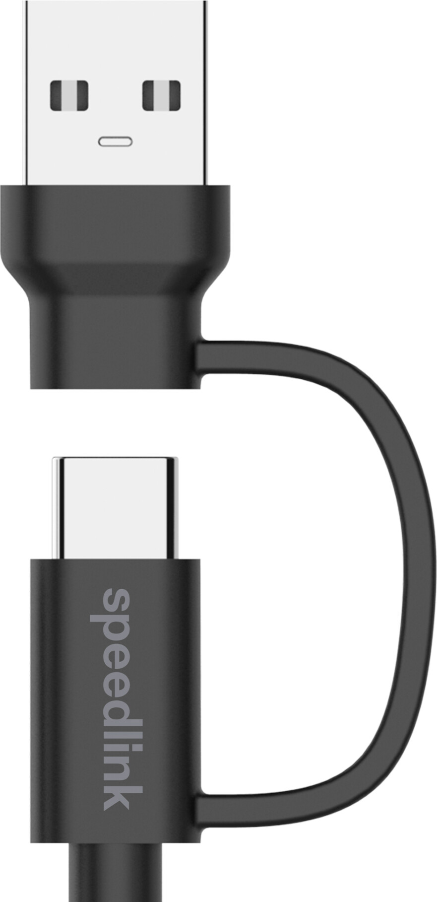 Speedlink - Stream Play Charge Usb-Ca To Usb-C Cable Set Black