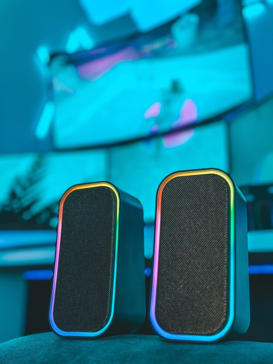 Speedlink - Token Rgb Gaming Stereo Højttaler Sort