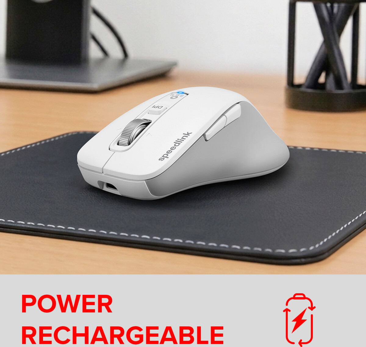 Speedlink - Velora Rechargeable Mouse - Wireless Bluetooth Smart Flying