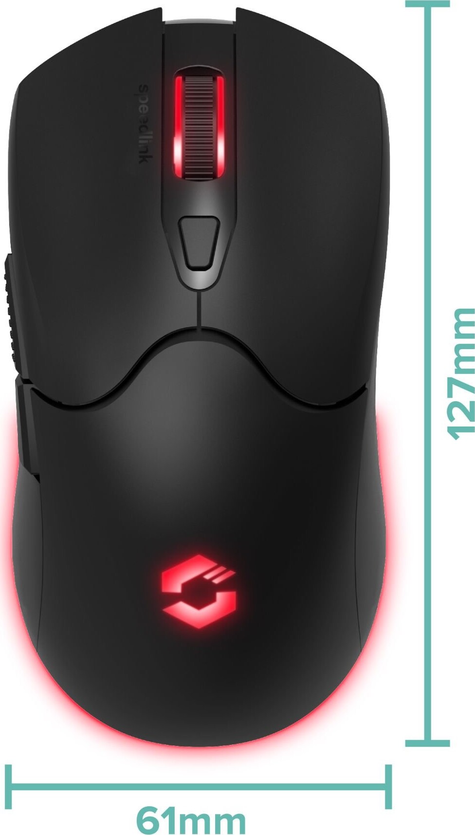 Speedlink - Velox Rechargeable Rgb Gaming Mouse - Wireless Black