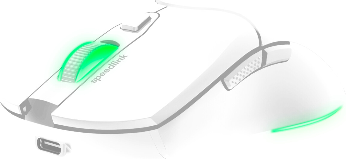 Speedlink - Velox Rechargeable Rgb Wireless Gaming Mouse - White