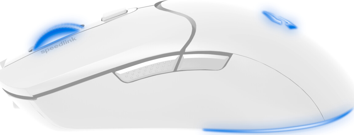 Speedlink - Velox Rechargeable Rgb Wireless Gaming Mouse - White