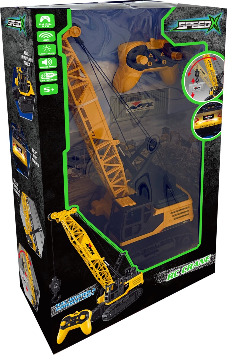 Speedx - Fjernbetjent Kran