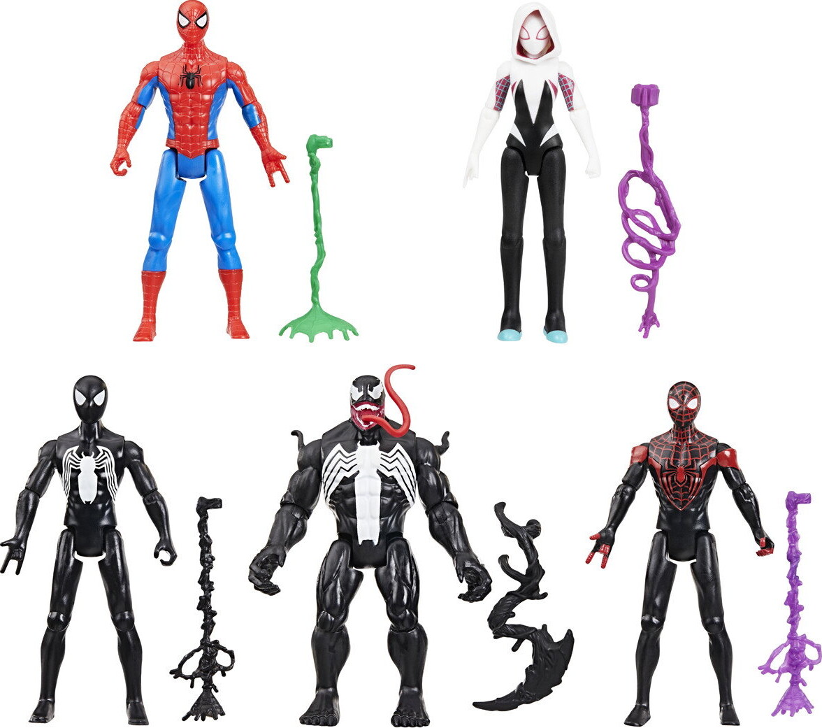 Spider-Man - Venom Versus Figur - Assorteret - Hasbro F6900