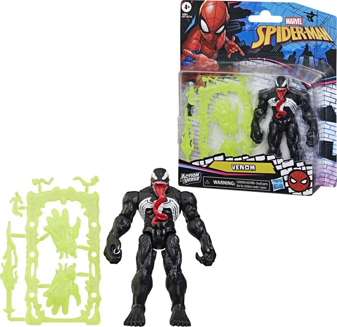 Spider-Man - Action Verse Figur - Assorteret - Hasbro G2718