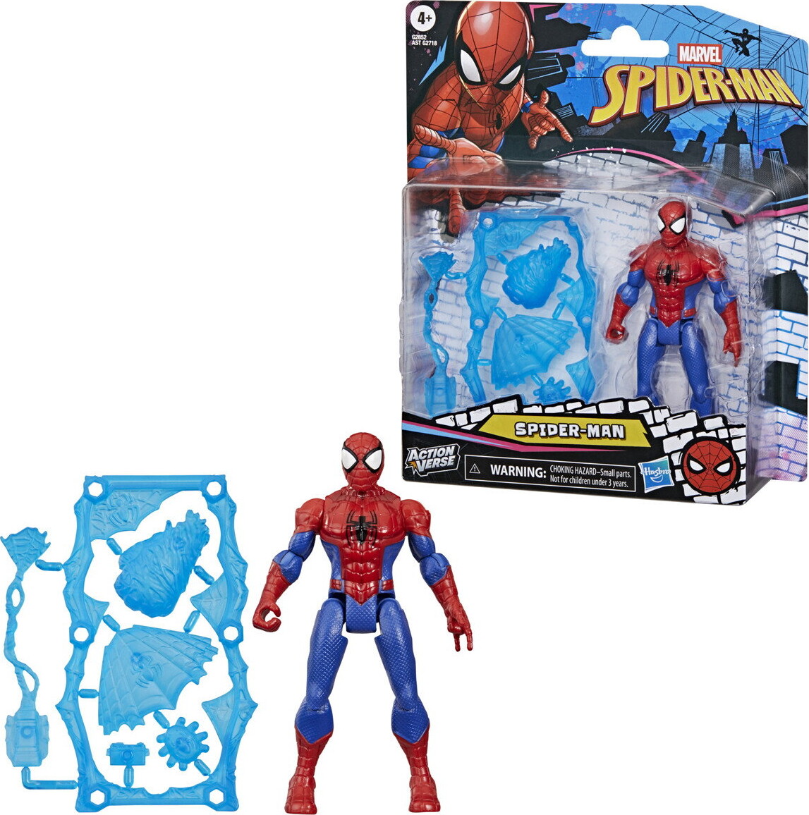 Spider-Man - Action Verse Figur - Assorteret - Hasbro G2718