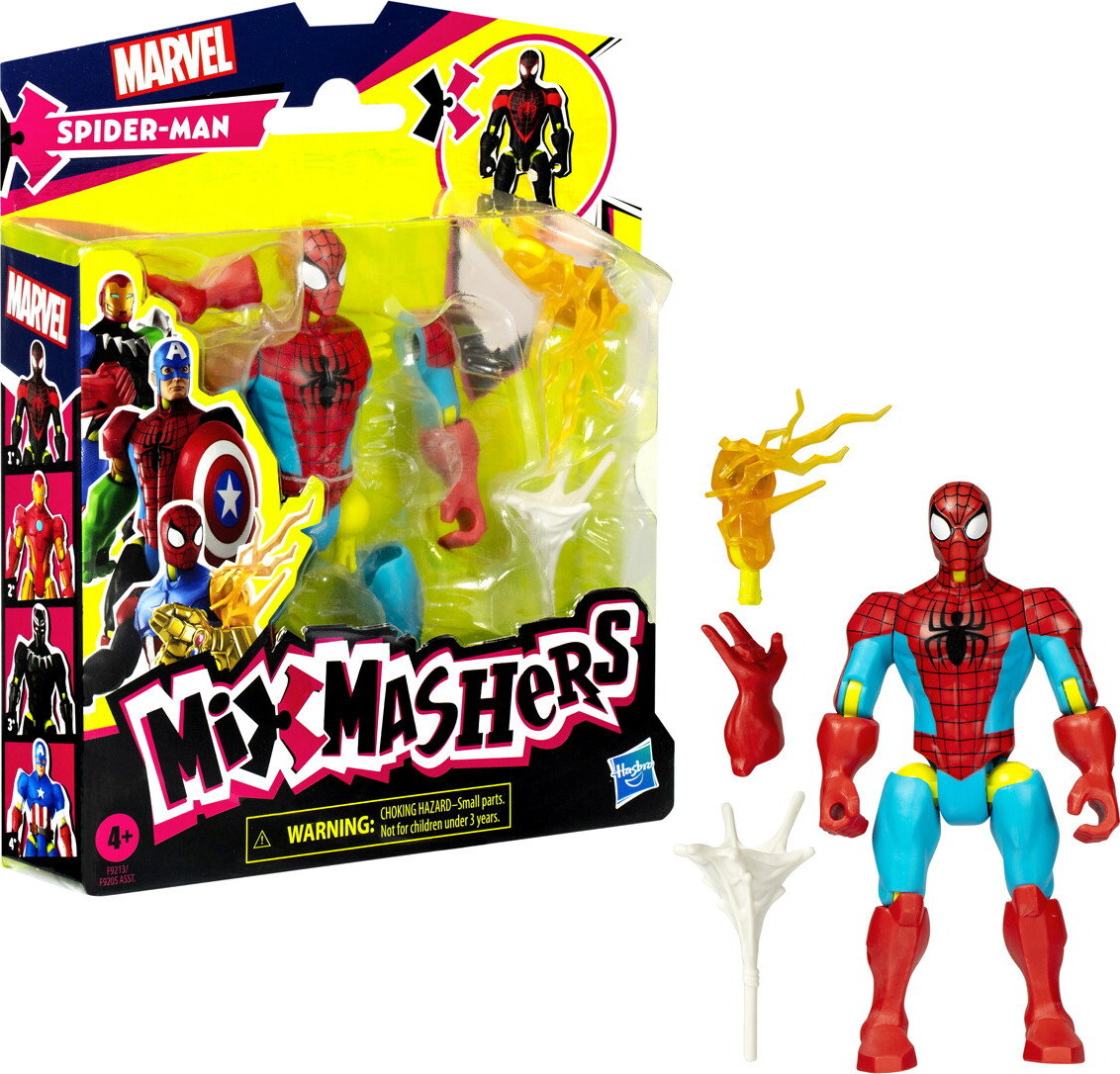 Spider-Man - Mixmashers Figur - Assorteret - Hasbro F9205