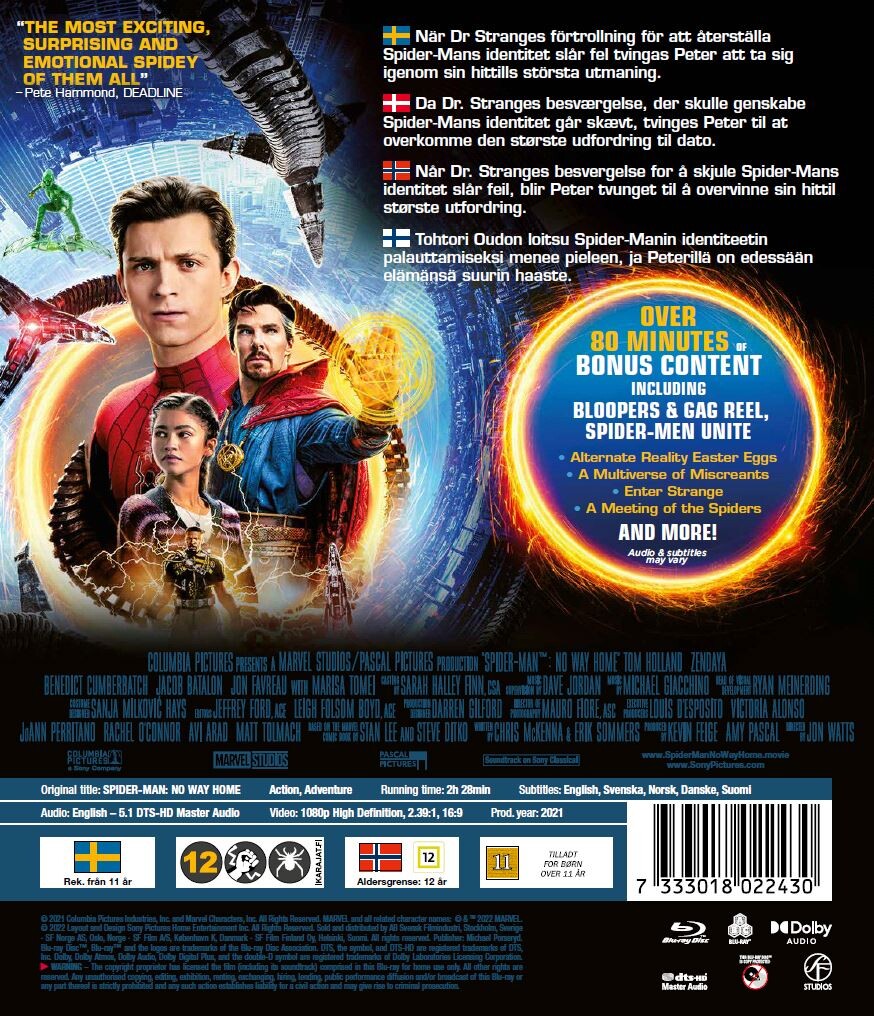 Spider-Man - No Way Home - 2021