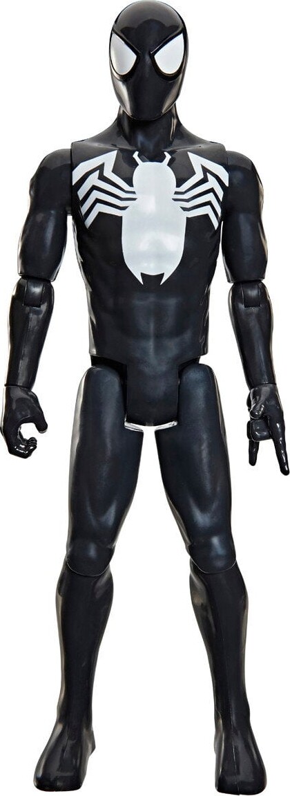 Spider-Man - Black Suit Spider-Man Figur - Titan - Hasbro G2860