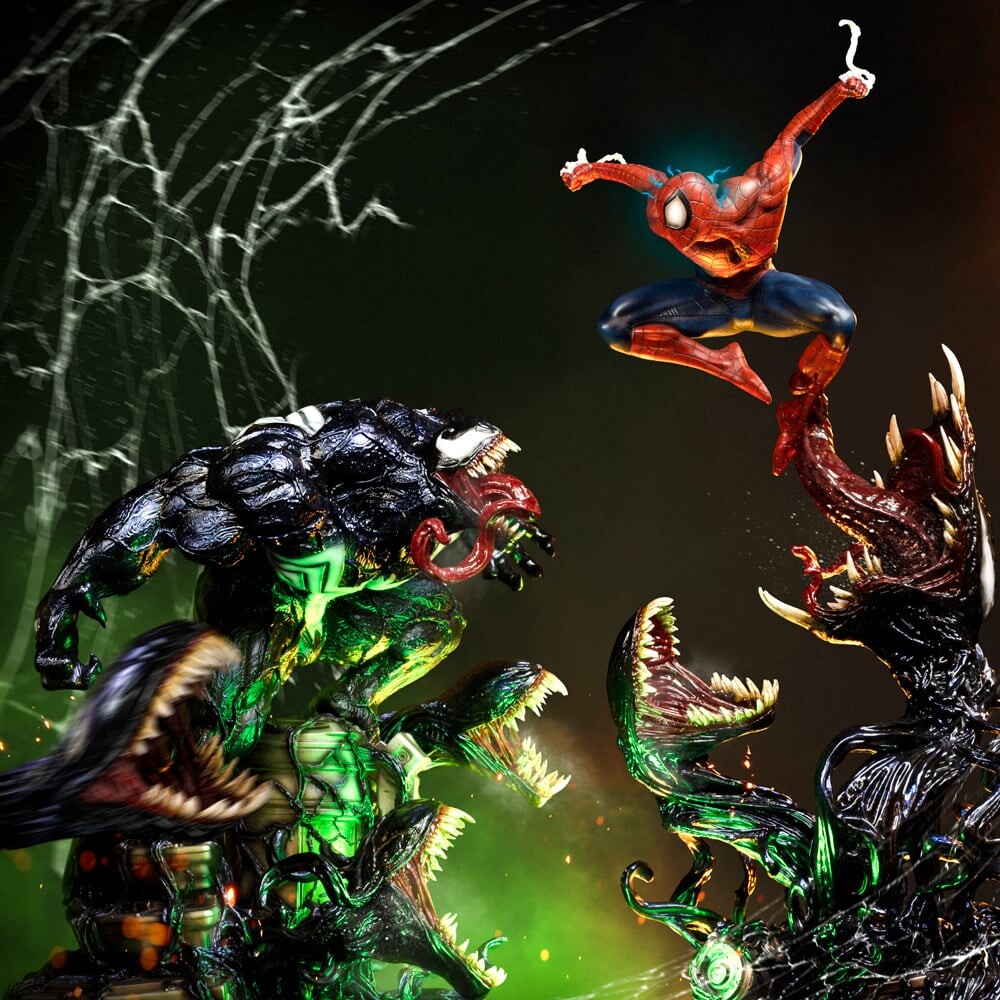 Spider-Man Vs Villains - Spider-Man Deluxe Statue Scale 110