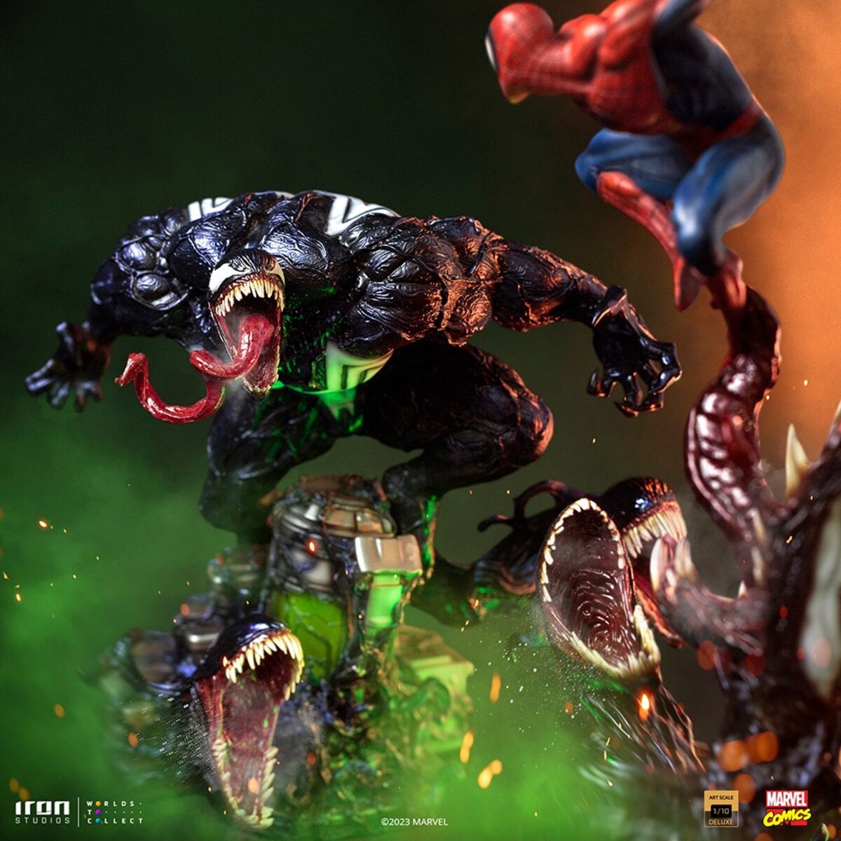 Spider-Man Vs Villains - Venom Deluxe Statue Scale 110