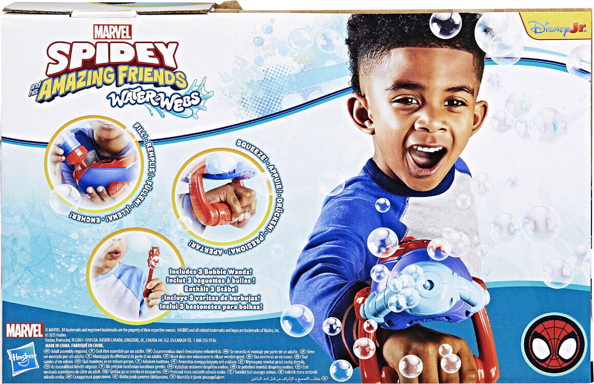 Spidey Friends - Water-Webs Bubble-Slinger - Hasbro G0660