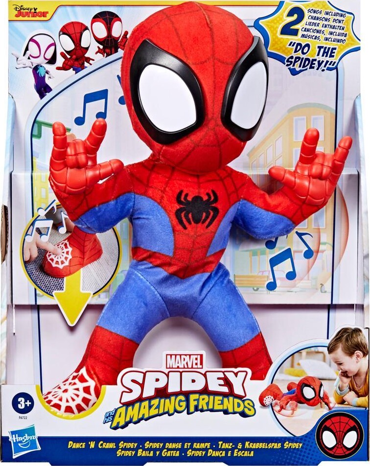 Spidey His Amazing Friends - Dance N Crawl Spidey - Hasbro F6722