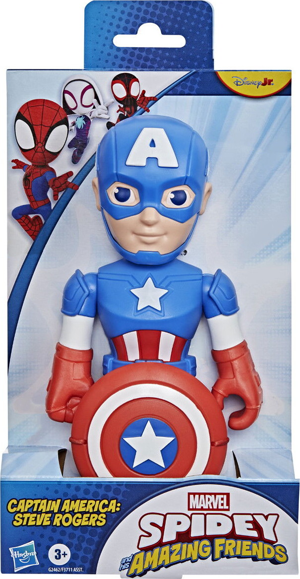 Spidey Friends - Captain America Figur - Hasbro G2462