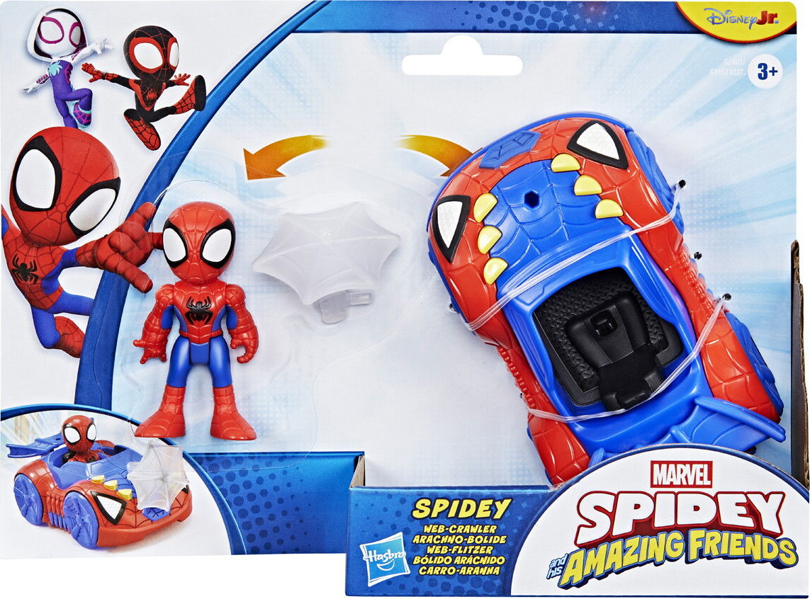 Spidey Friends - Spidey Web-Crawler - Køretøj - Hasbro G1952