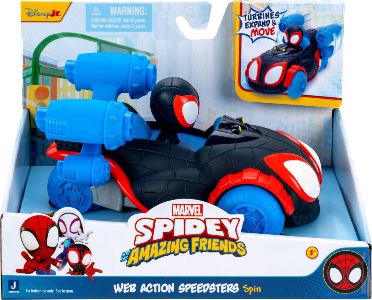 Spidey - Web Action Speedsters Assorted Snf0374