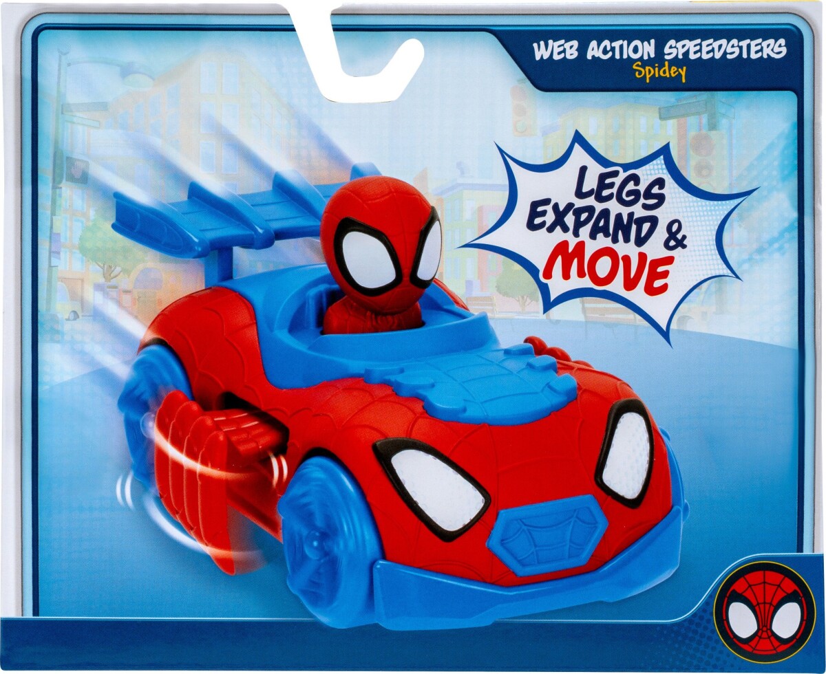Spidey - Web Action Speedsters Assorted Snf0374