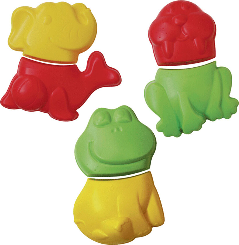 Spielstabil - Sandform - Skøre Dyr - Frø