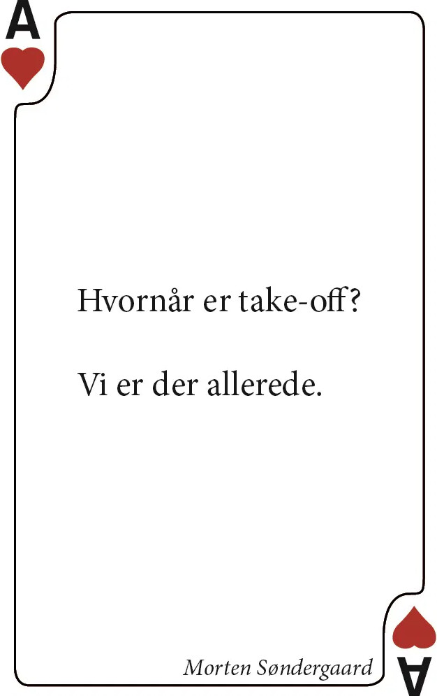 Spillekort Med Digte