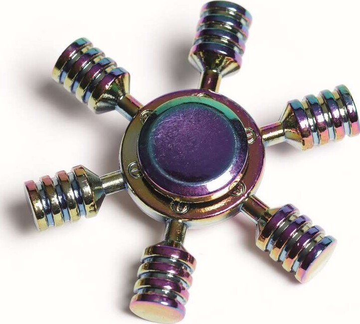 Spinners - Fidget Spinner I Metal - 6-Arms