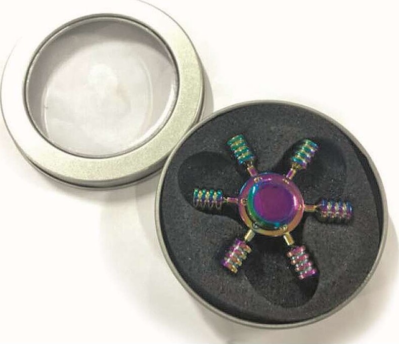 Spinners - Fidget Spinner I Metal - 6-Arms