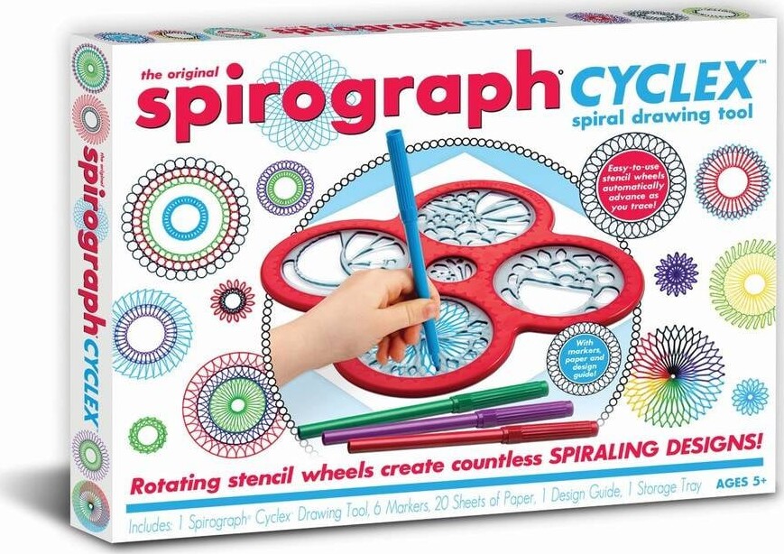 Spirograph Sæt - Cyclex Spiraler