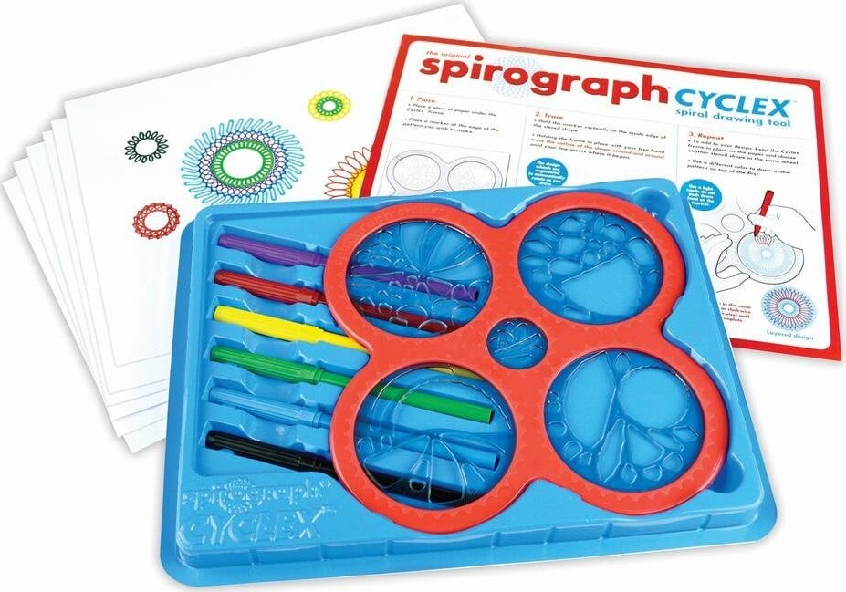 Spirograph Sæt - Cyclex Spiraler