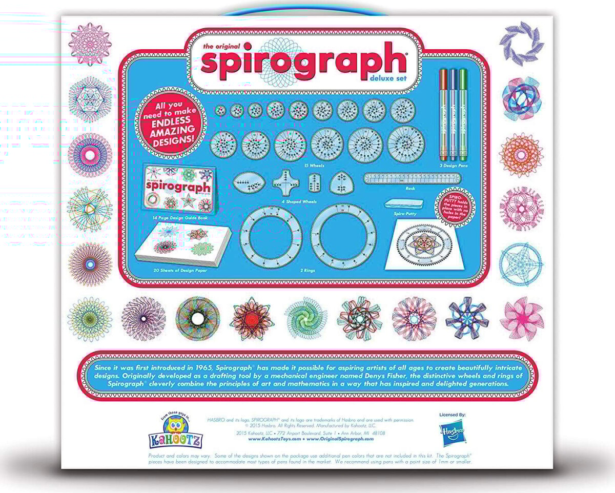 Spirograph Sæt - Deluxe