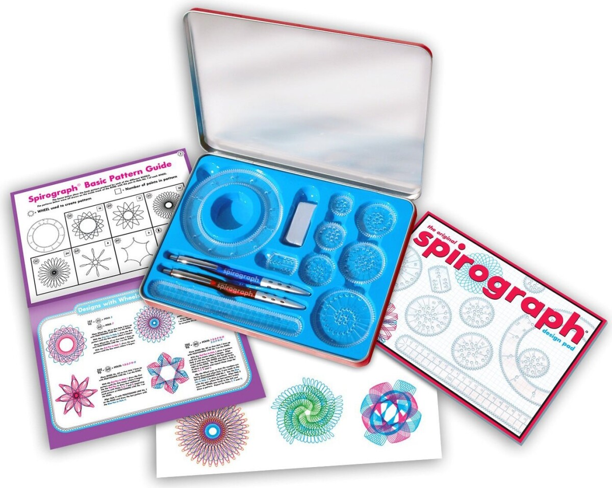 Spirograph Sæt - Design Tin