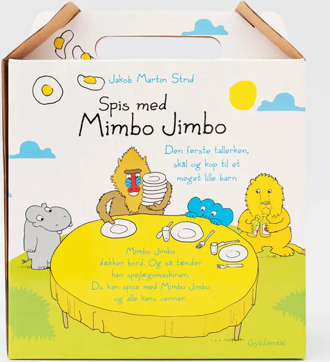 Spisesæt Til Børn - Spis Med Mimbo Jimbo