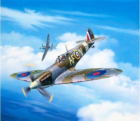 Revell - Supermarine Spitfire Mkiia Fly - 1 72 - Level 3 - 03953