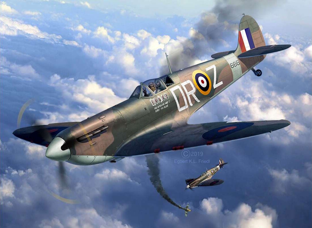 Revell - Spitfire Aces High Iron Maiden - Mkii - 05688