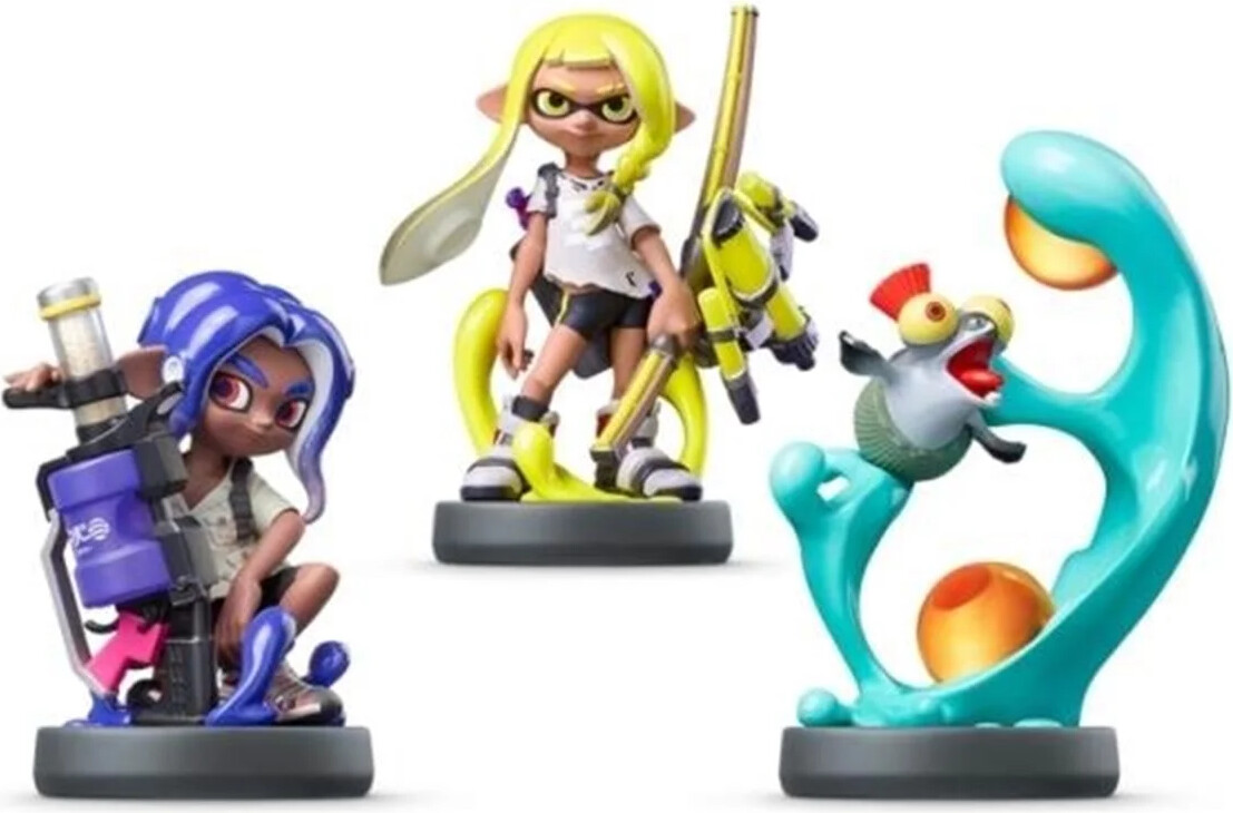 Nintendo Amiibo Figurer - Splatoon - Octoline Inkline Smallfry