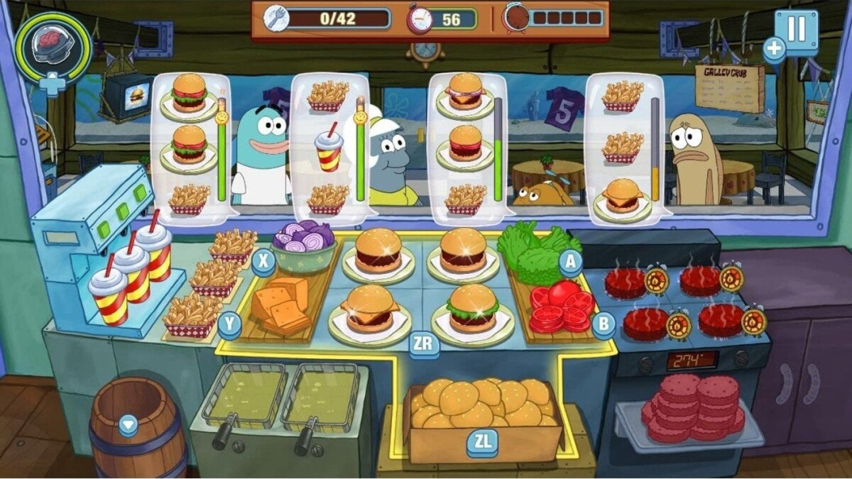 Spongebob Krusty Cook-Off - Kode I Boks