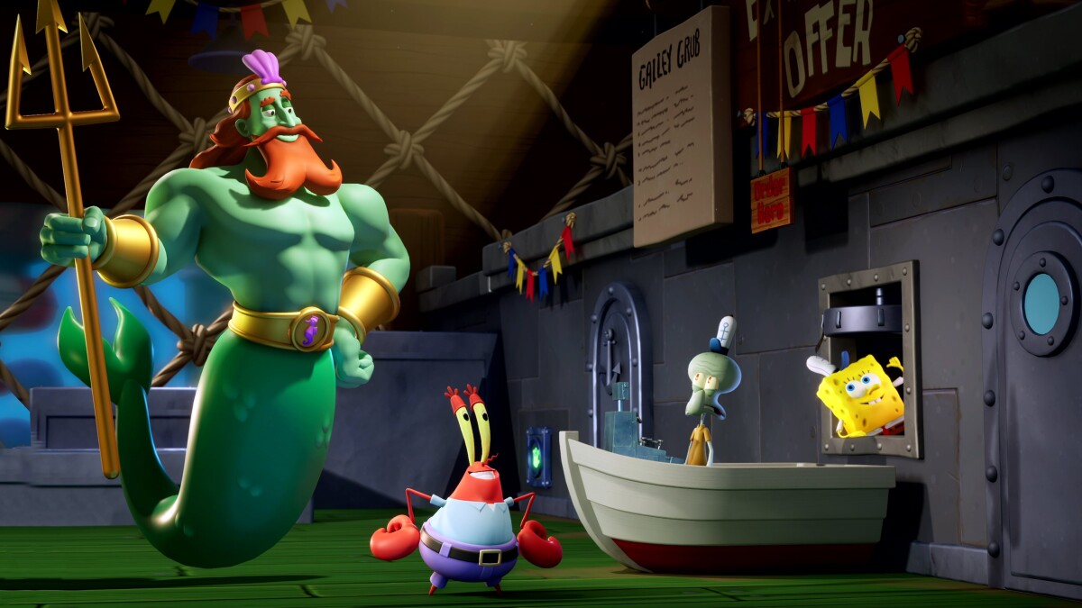 Spongebob Squarepants Titans Of The Tide