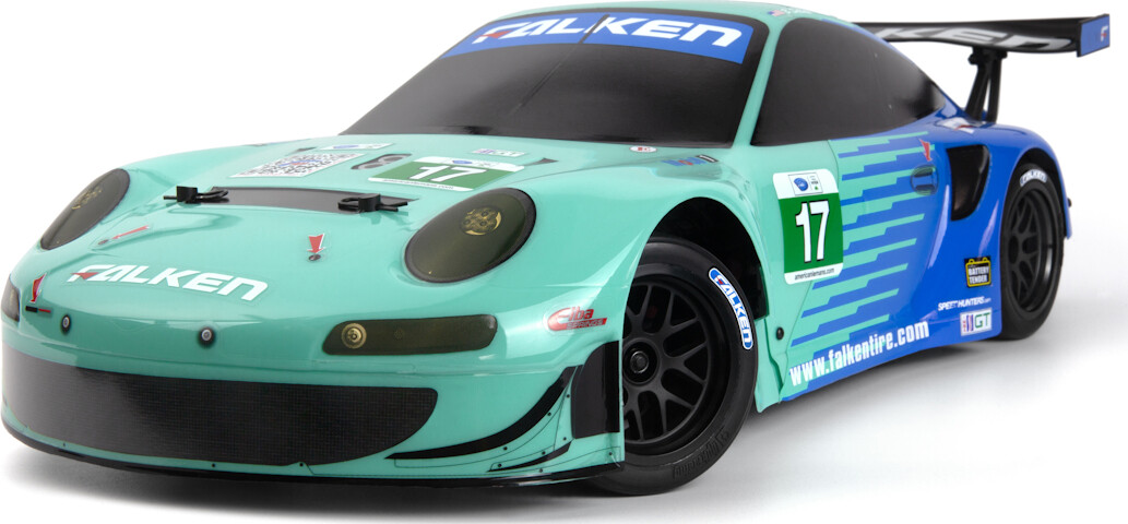 Hpi Racing - Rc Porsche 911 Gt3 Rsr Falken Sport 3 - Flux - Hp160781