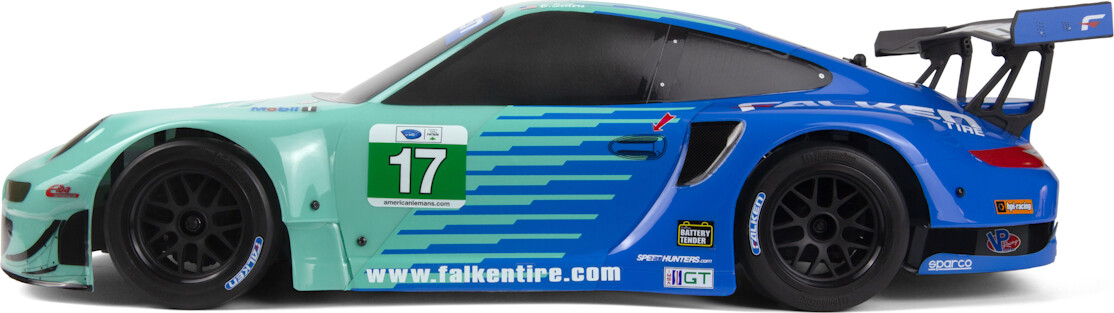 Hpi Racing - Rc Porsche 911 Gt3 Rsr Falken Sport 3 - Flux - Hp160781