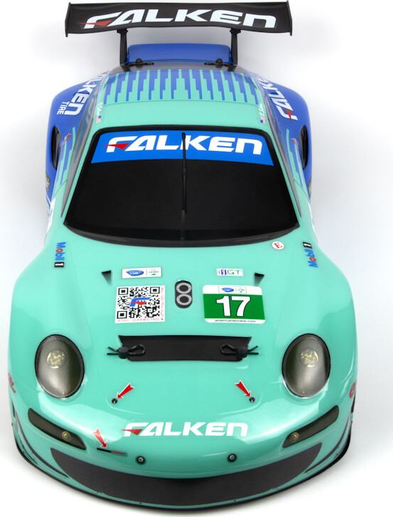 Hpi Racing - Rc Porsche 911 Gt3 Rsr Falken Sport 3 - Hp160780