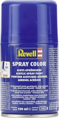 Revell - Spray Color Spraymaling - Black Silk 100 Ml