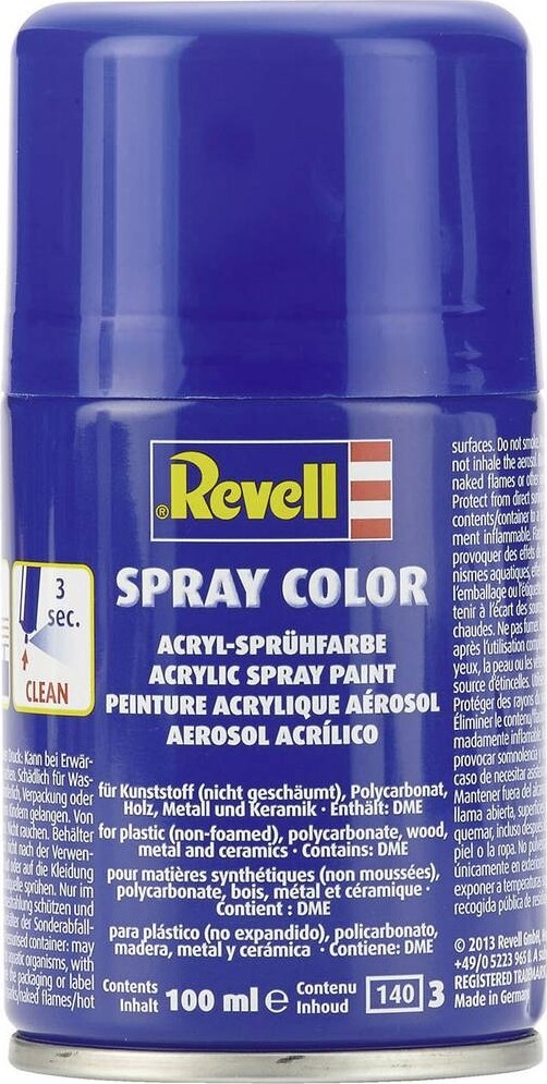 Revell - Spray Color Spraymaling - Yellow Gloss 100 Ml