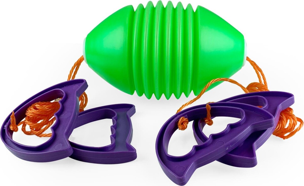 5 Havespil I Rygsæk - Badminton Frisbee Boccia