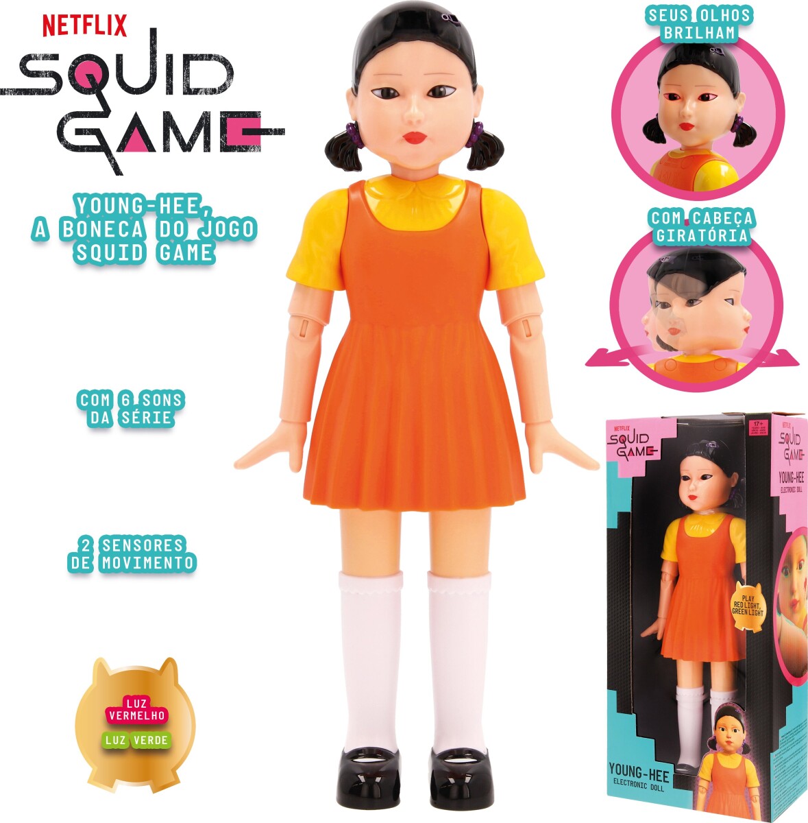 Squid Game - Eletronisk Dukke Young Hee