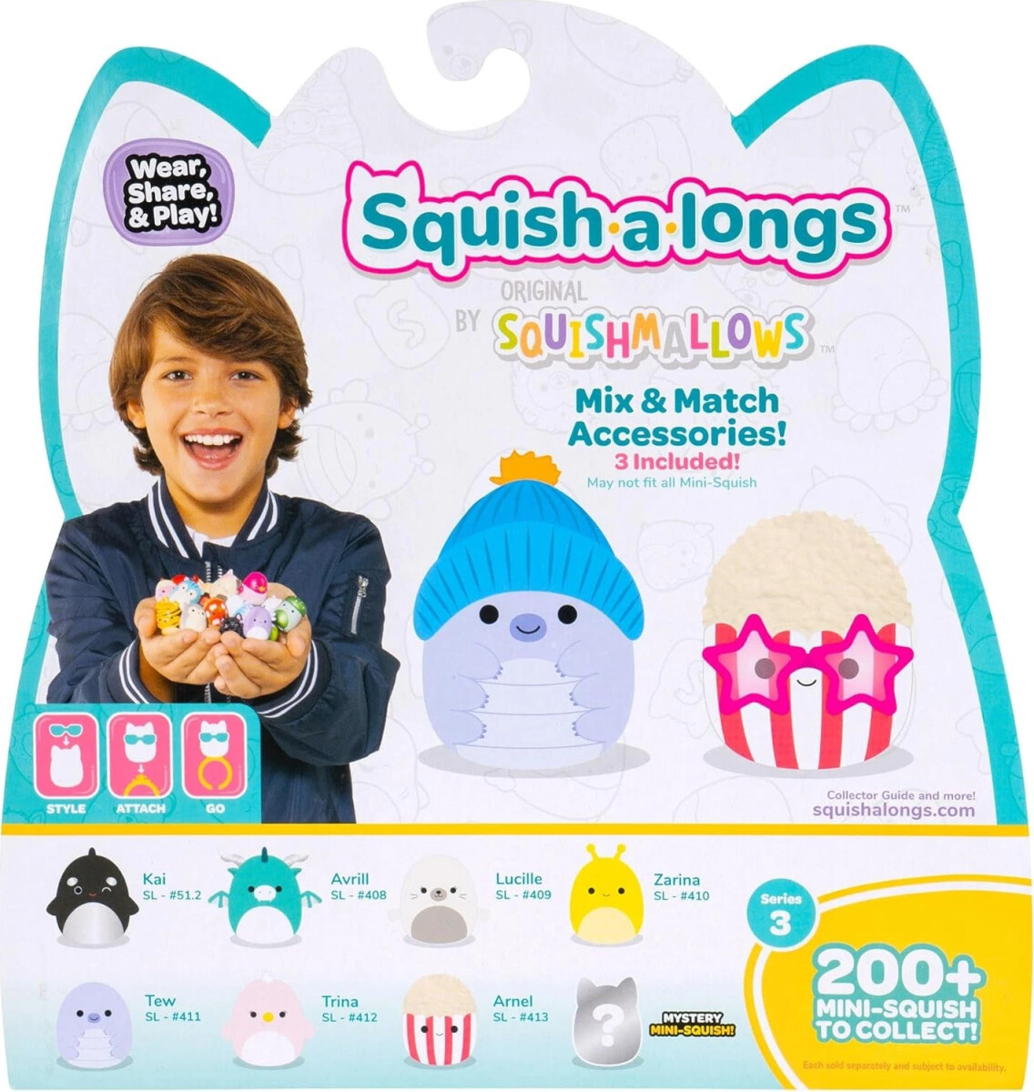 Squish-A-Longs 2 5 Cm 8-Pak S3 - Variant 2