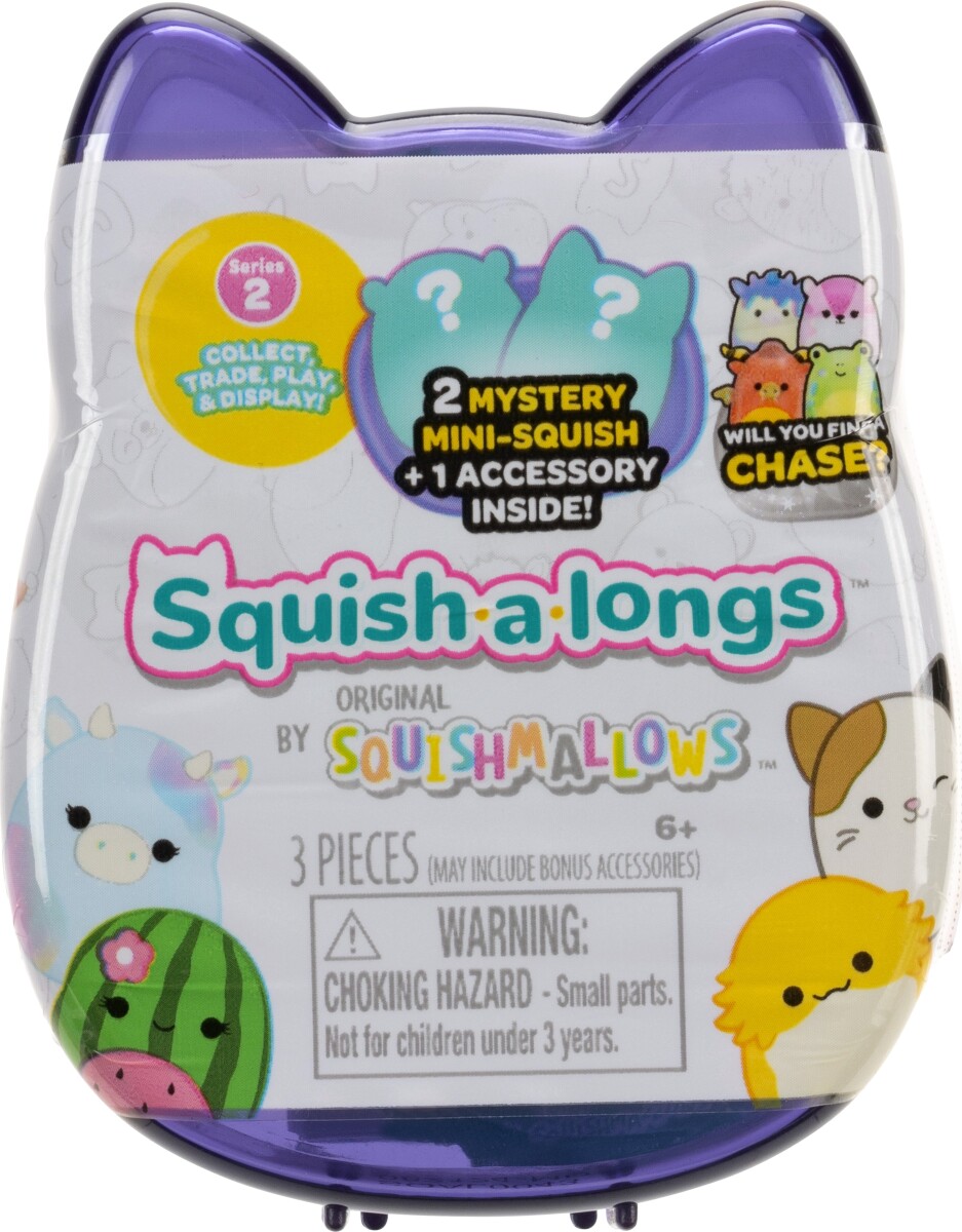 Squish-A-Longs 2 5 Cm Blind 2-Pak S2 - Assorteret